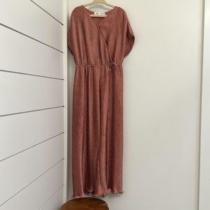 Zara Girls pink silky jumper size 8